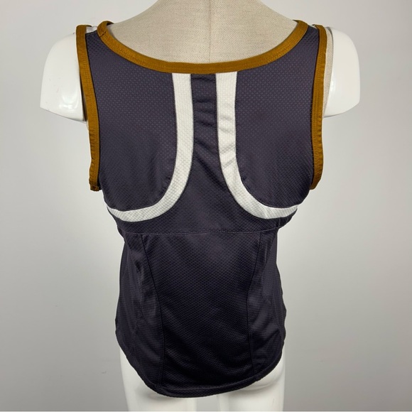 Nike Black and White Athletic Top with Gold Trim Women’s Size M - Picture 4 of 8